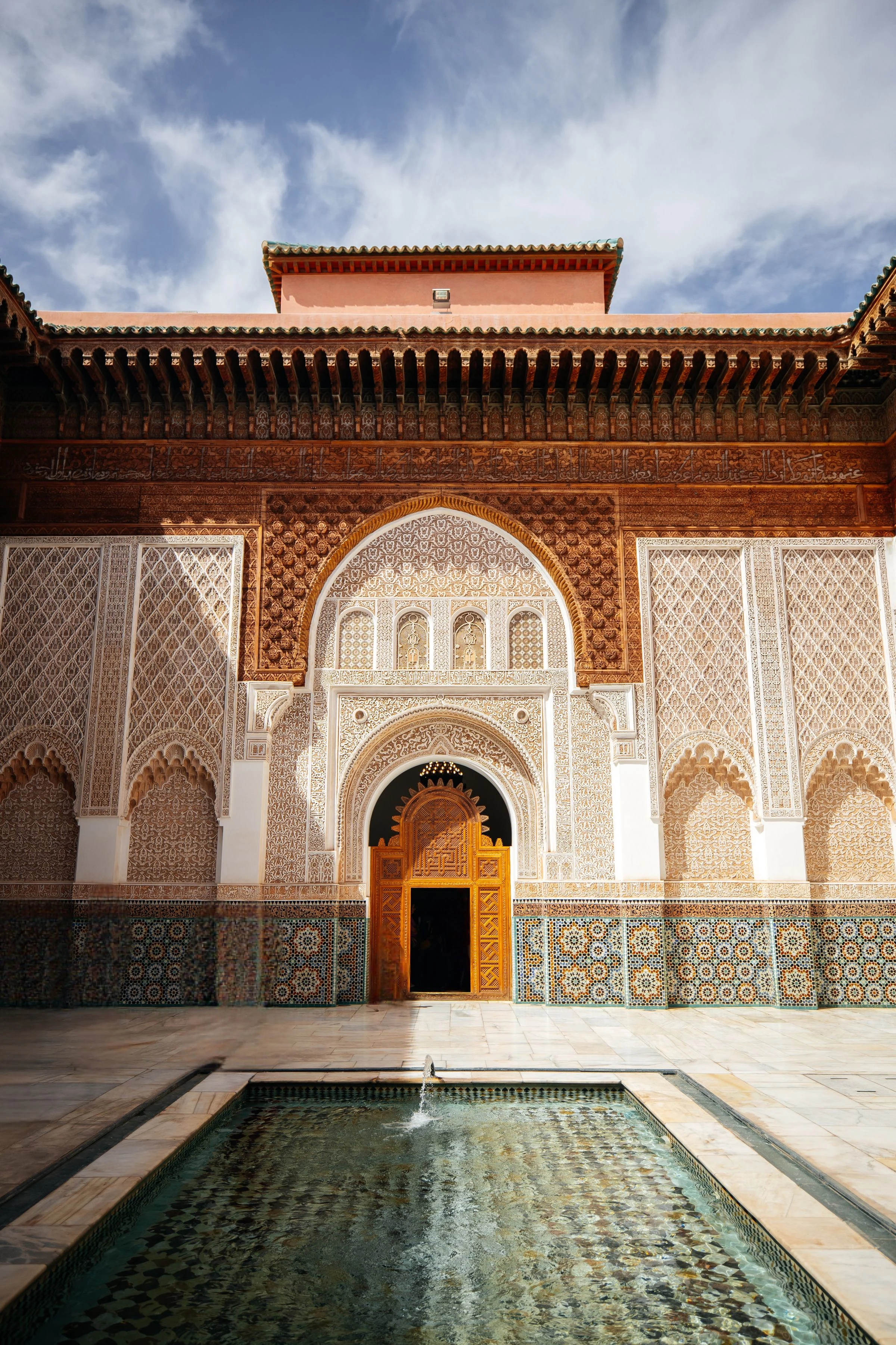 L’art des perspectives — Médersa Ben Youssef
