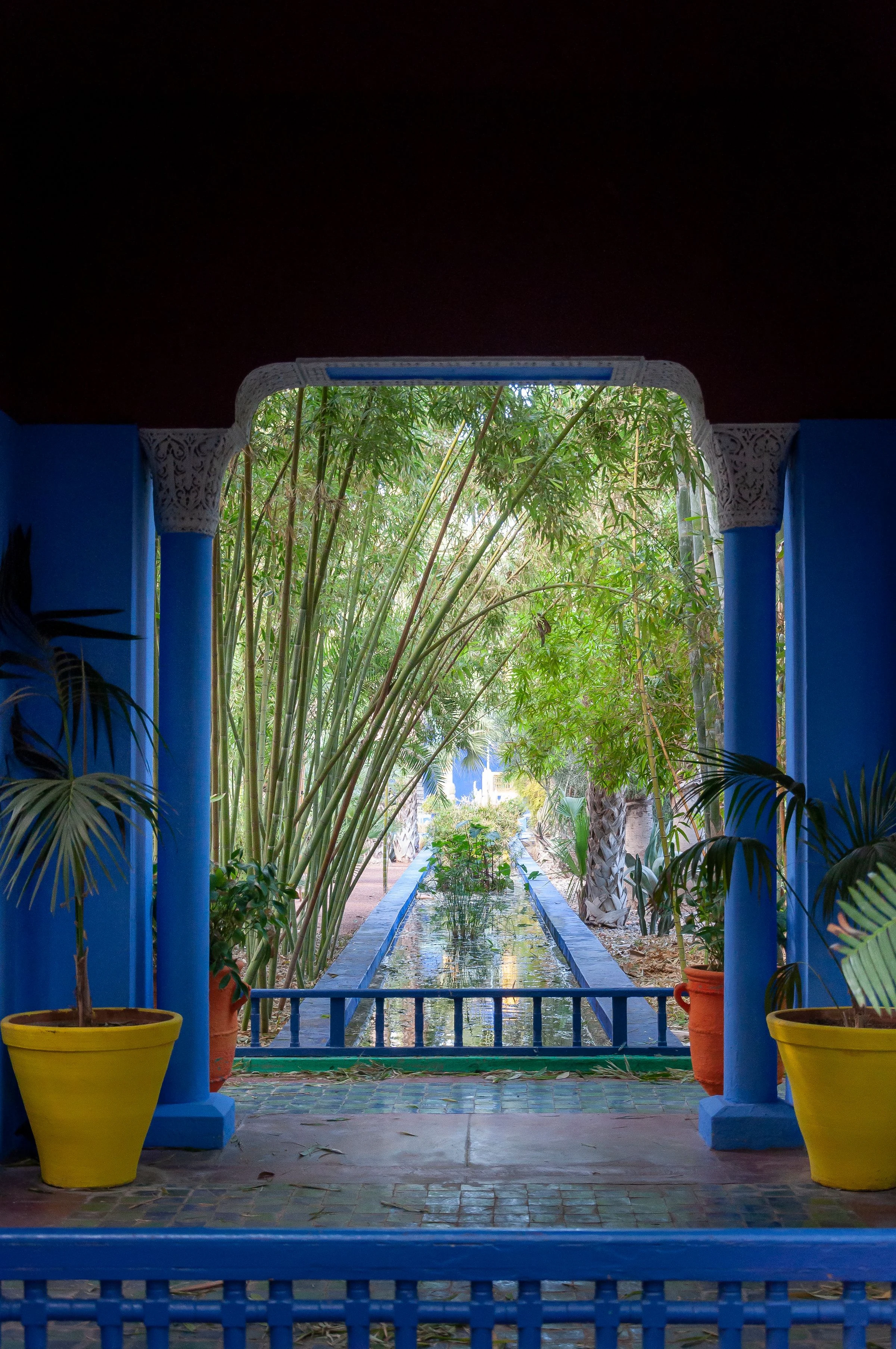Une parenthèse de bleu — Jardin Majorelle